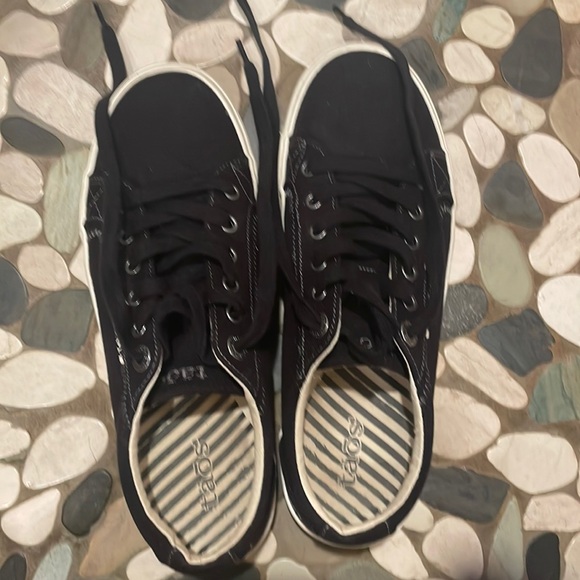 Taos black sneaker. EUC. Canvas. Plim sole. - Picture 3 of 5